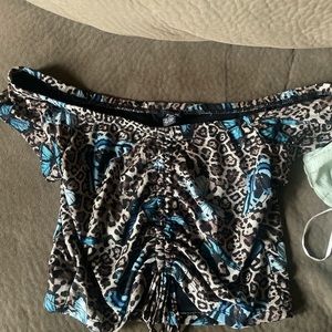 Leopard Crop Top